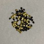 Strasuri negre, pietricele, diametru 2,5 mm (±), ambalaj 4 g (±)