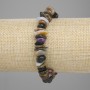 Brățară cu fragmente de jasper 9-14×3-5 mm, lungime 18 cm, elastică