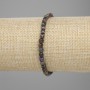 Brățară din turmalin, cuburi facetate 4×4 mm, lungime ±18 cm, pe elastic