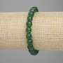 Brățară din crizopaz, mărgele tăiate, diametrul 8 mm, lungime 18 cm, pe elastic