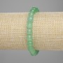 Brățară din nefrit, mărgele facetate, diametru 8 mm, lungime 18 cm, elastică