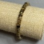 Brățară din hematit facetat rondelle 6×2 mm, lungime 18 cm ±, pe elastic