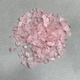 Cuart roz natural – granule fără gaură 6-16×4-8 mm ± (pentru 100 g ±)