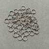 Inel săritor cu arc, diametru 6 mm, metal argintiu, ambalare 0,5 kg
