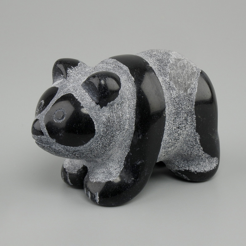 Statuetă suvenir Panda din agat 50x30x25mm+