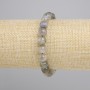 Brățară Labradorit bilă netedă, diametru 8mm+-, lungime 18cm+- stretch