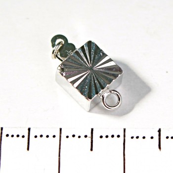 (18 mm) Incuietoare de bratara patrata cu fixator