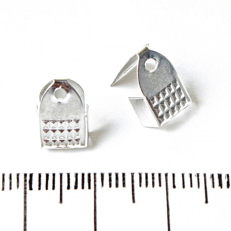 Crimpuri pentru șnururi, set de 30 bucăți, 7x14 mm
