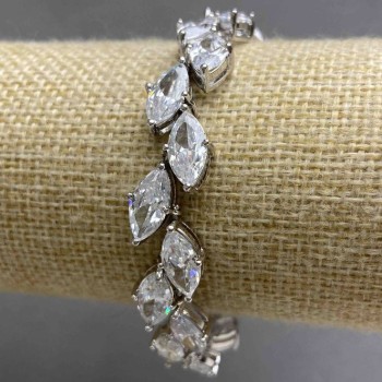 Brățară TM „Boemian” Colos Marquis, diametrul 8×13 mm (cristal boem, producție Coreea), lungime 18 cm