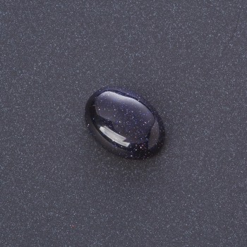 Cabochon din piatră naturală Aventurin Nisip Albastru Noaptea Cairo 18x13 mm