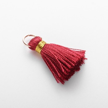 Piesă pentru lucrări manuale: Pensulă mini cu inel «mătase» L cm, diametrul 5 mm, preț pentru 1 bucată