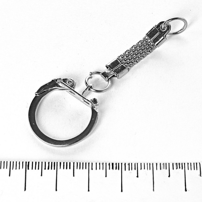 Preț pe pachet / 10 bucăți. Bază pentru breloc 65 x 23 mm
