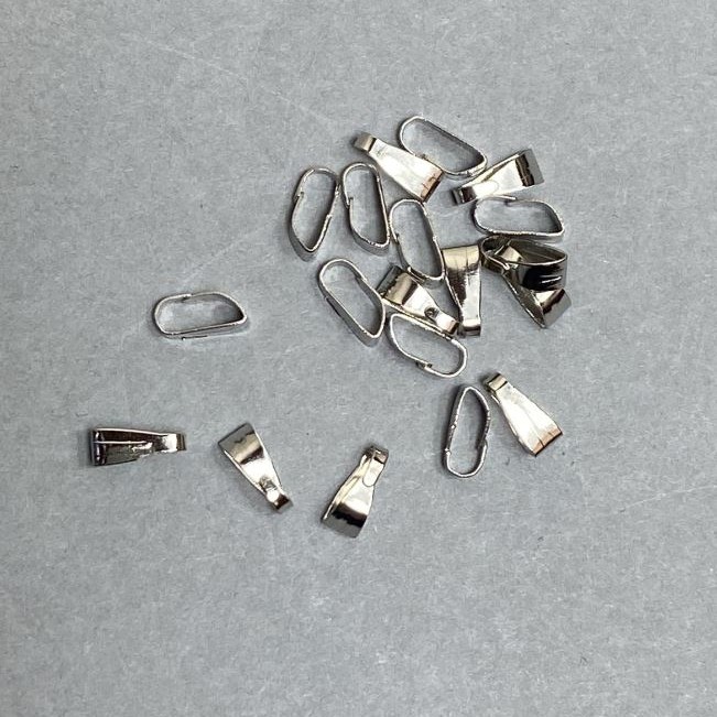 Conector mic pentru pandantive de 7 mm, 70 bucăți