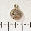 Pandantiv spiral hipnotică 8x12 mm, 20 g, +/- 37 bucăți
