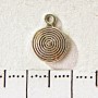 Pandantiv spiral hipnotică 8x12 mm, 20 g, +/- 37 bucăți