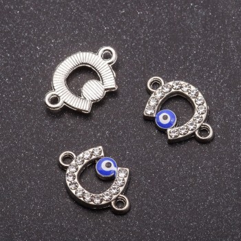 Conector în formă de potcoavă 17x11 mm, set de 3 bucăți