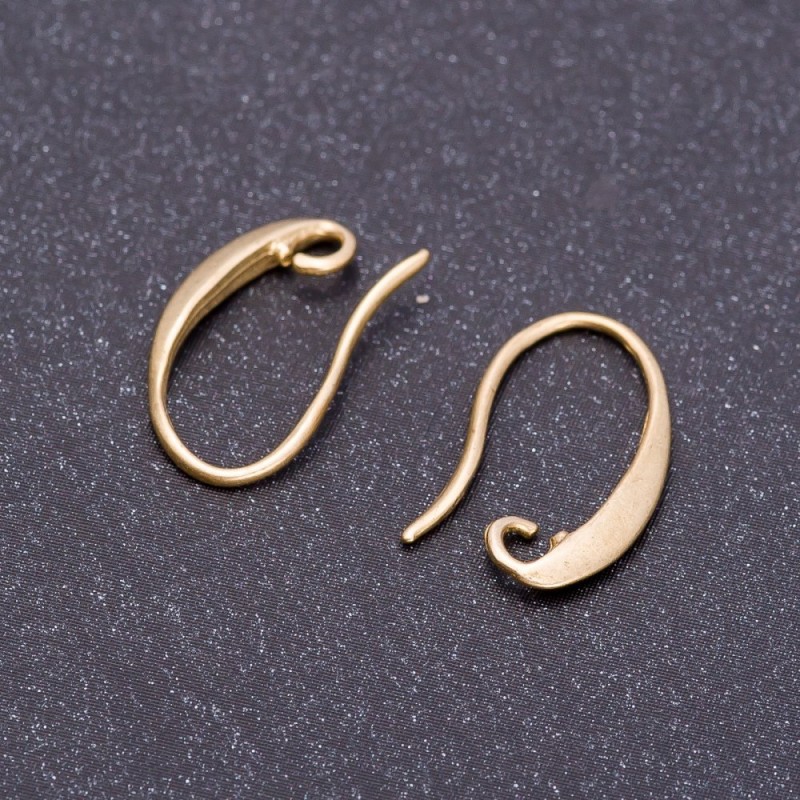 Știfturi pentru cercei, lungime 15 mm, culoare bronz deschis