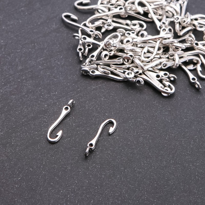 Pandantiv - Cârlig 5×20 mm, ambalaj 20 g, aproximativ 55 buc.