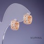 Cercei Xuping 6x12 mm placare cu aur 18K
