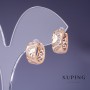 Cercei Xuping 14x7mm cu placare aur 18K