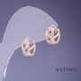 Cercei Xuping 11x5mm placare cu aur 18K