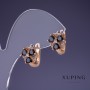 Cercei Xuping 12x10 mm placare aur 18K