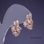 Cercei Xuping 17x14 mm «placare cu aur 18K»