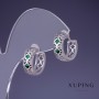 Cercei Xuping 6x14 mm rodiu