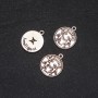 Pandantiv Zodia Gemeni, diametrul 17 mm, ambalaj 20 g ± 10 bucăți