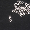 Pandantiv litera 'S' 17x7 mm, ambalaj de 20 g (+ - 30 buc.)