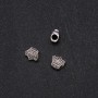 Mărgea Pandora Coroană 10x12 mm, diametrul găurii 4 mm, ambalaj 11 buc. +