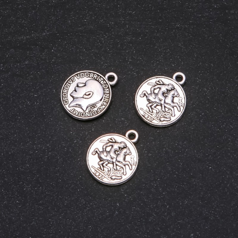 Pandantiv monedă George al V-lea 19×16 mm, ambalaj 20 g ±9 buc