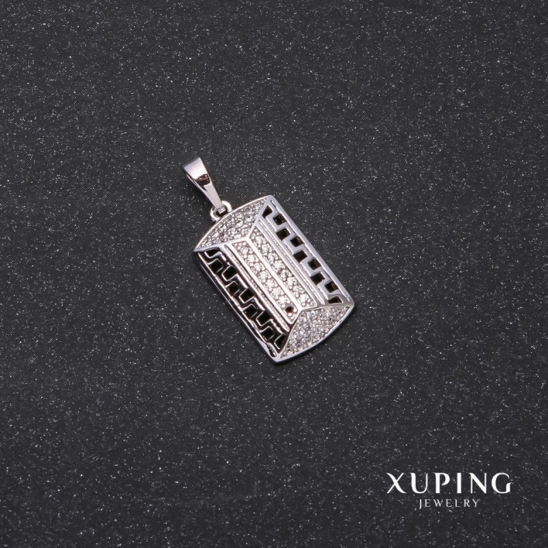 Pandantiv Xuping rodiu 25×19×12 mm