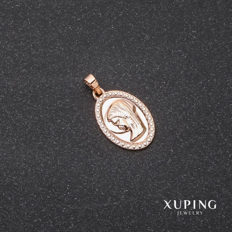 Pandant Xuping «Lik» 13×20×25 mm, aur placat cu 18K