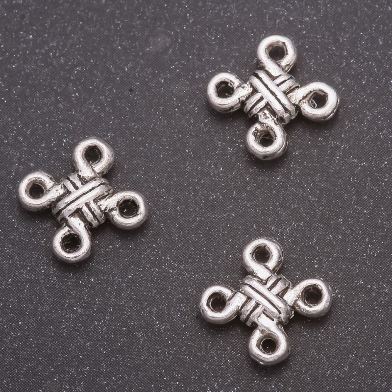 Conector pentru bijuterii, diametru 10×12 mm, ambalaj 20 g ± 28 buc