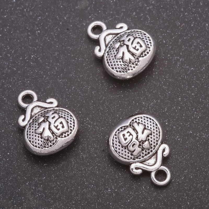 Pandantiv – accesorii: Felinar chinezesc, diametru 10×13 mm, ambalaj 14 buc, aproximativ 20 g