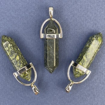 Підвіска Змійовик шестигранник 4 см