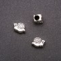 Inserție Pandora Melc, diametru 11x9 mm, diametru interior 4 mm, ambalaj 20 g ± 11 buc