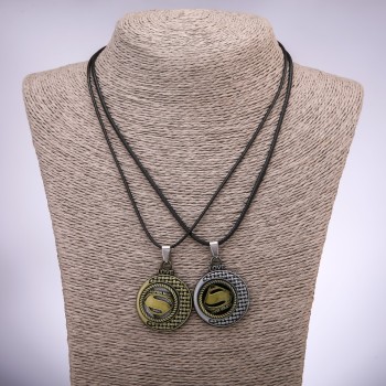 Парні кулони дружби Супермени, довжина 42-48см, діаметр 30мм