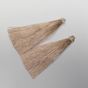 Componentă pentru lucrări manuale - Pensulă „Capuccino”, lungime 7 cm, diametru 7 mm, pereche