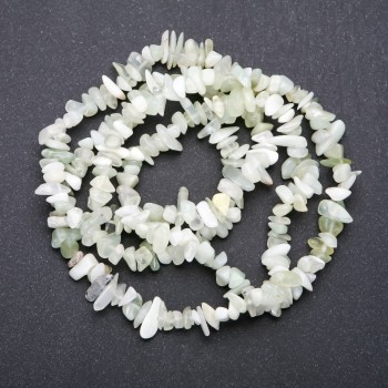 Mărgele de onix mărunți, diametru 7 mm (+/-), lungime 80 cm