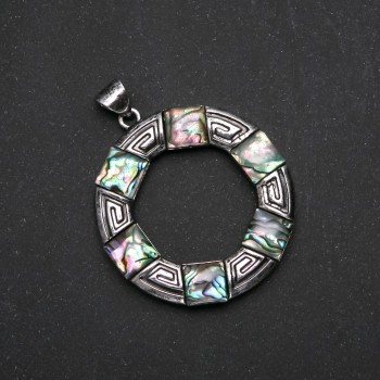Pandantiv Haliotis în ramă 47 mm