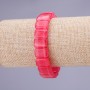 Brățară din turmalin natural, zale dreptunghiulare, dimensiuni 14×10 mm, lungime 18 cm