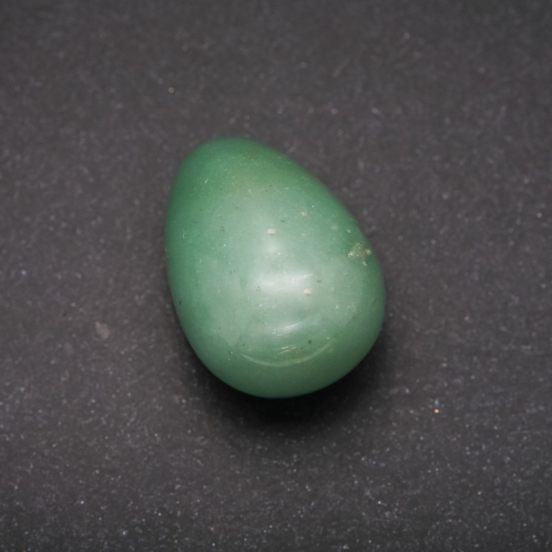 Ou din jad natural, suvenir, diametru 35x25 mm
