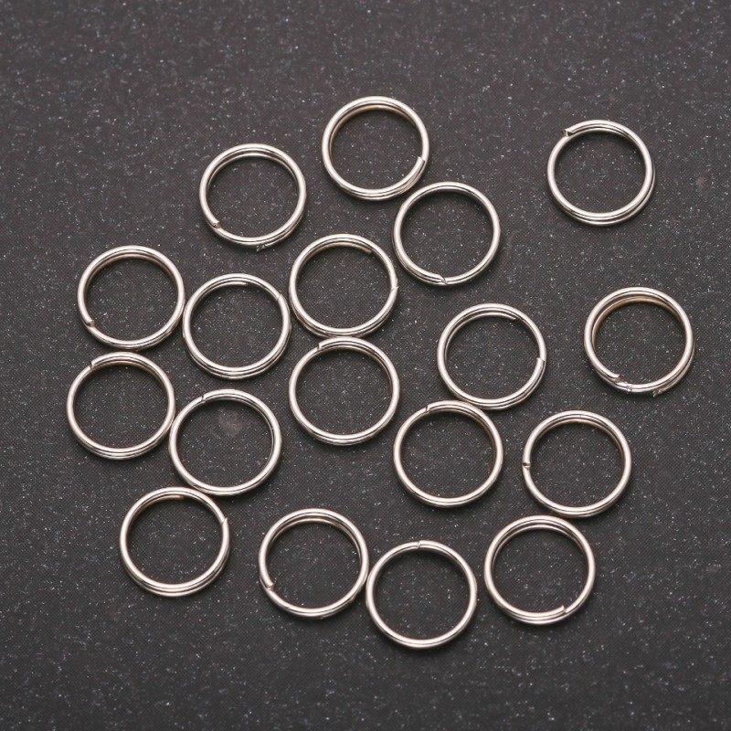 Furnitură: inel de conectare cu arc, diametrul 8 mm, ambalaj 30 g