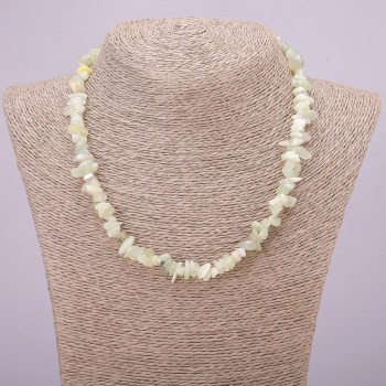 Colier din onix, granule de 7 mm, lungime 45 cm