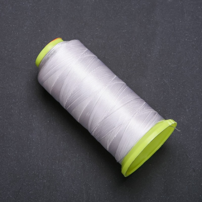 Bobină de fir din nailon alb pentru hobby, diametrul 0,6 mm, lungime 500 m