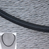 Preț per pachet / 10 bucăți. Șnur din cauciuc înfășurat, diametru 3–4 mm, lungime 45–50 cm