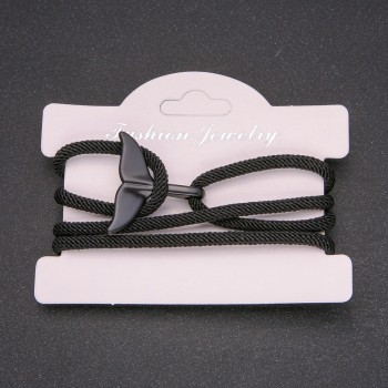 Brățară bărbătească Coada de balenă pe șnur