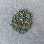 Strasuri albastre – pietre, diametru 2,5 mm (±), ambalaj de 4 g